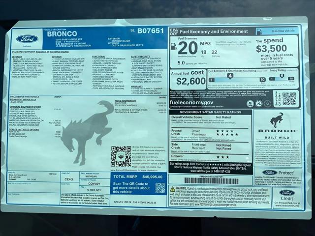 2025 Ford Bronco Base