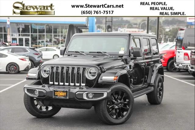 2021 Jeep Wrangler 4xe Unlimited Sahara 4x4 for sale in Colma, CA