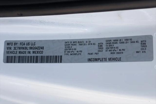 2021 Ram Ram 4500 Chassis Cab Tradesman/SLT