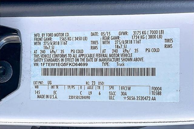 Used 2015 Ford F-150 For Sale in Millington, TN