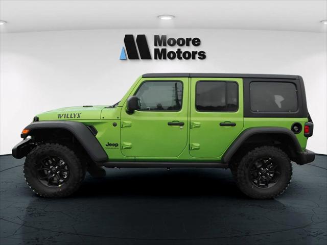 2025 Jeep Wrangler WRANGLER 4-DOOR WILLYS 2025 Jeep Wrangler WRANGLER 4-DOOR WILLYS