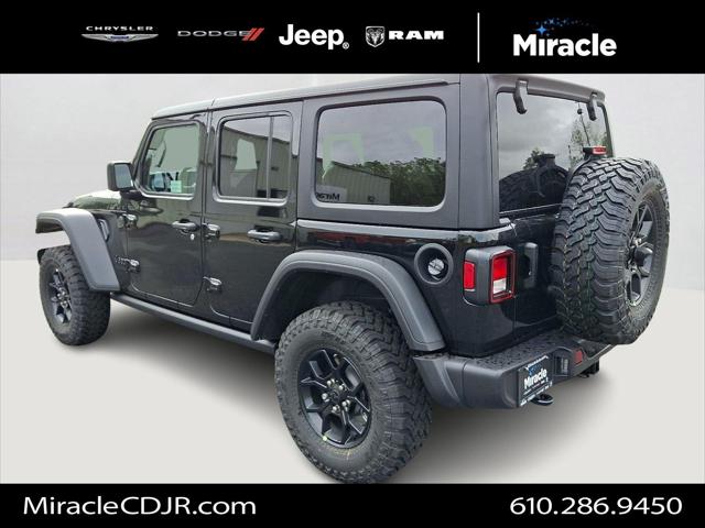 2025 Jeep Wrangler WRANGLER 4-DOOR WILLYS 2025 Jeep Wrangler WRANGLER 4-DOOR WILLYS