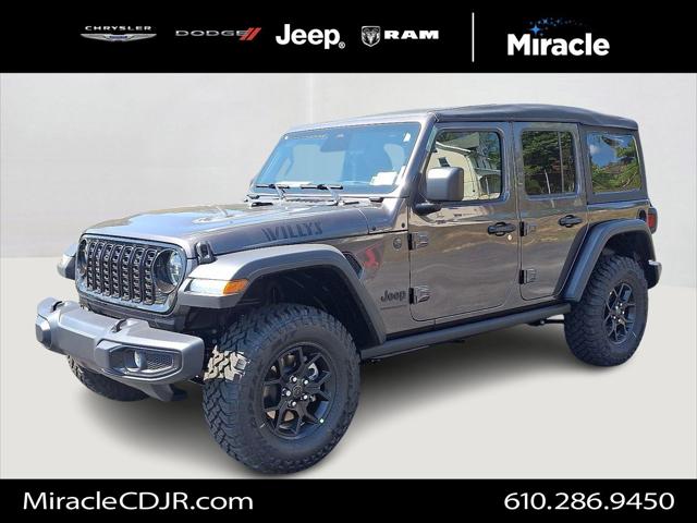 2025 Jeep Wrangler WRANGLER 4-DOOR WILLYS 2025 Jeep Wrangler WRANGLER 4-DOOR WILLYS