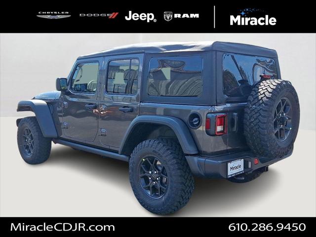 2025 Jeep Wrangler WRANGLER 4-DOOR WILLYS 2025 Jeep Wrangler WRANGLER 4-DOOR WILLYS