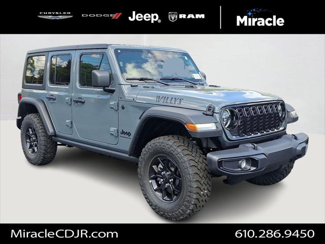 2025 Jeep Wrangler WRANGLER 4-DOOR WILLYS 2025 Jeep Wrangler WRANGLER 4-DOOR WILLYS