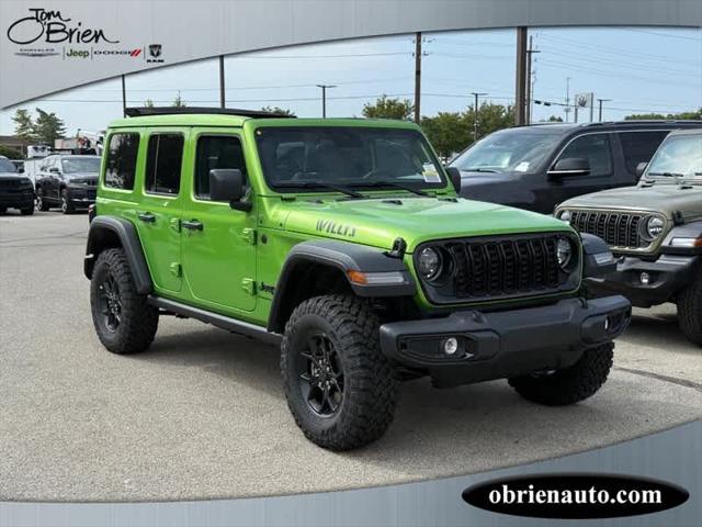 2025 Jeep Wrangler WRANGLER 4-DOOR WILLYS 2025 Jeep Wrangler WRANGLER 4-DOOR WILLYS