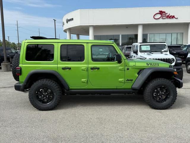 2025 Jeep Wrangler WRANGLER 4-DOOR WILLYS 2025 Jeep Wrangler WRANGLER 4-DOOR WILLYS