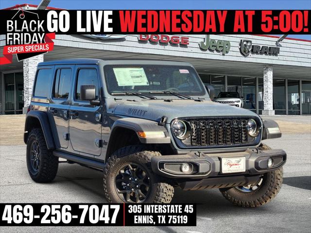 2025 Jeep Wrangler WRANGLER 4-DOOR WILLYS 2025 Jeep Wrangler WRANGLER 4-DOOR WILLYS