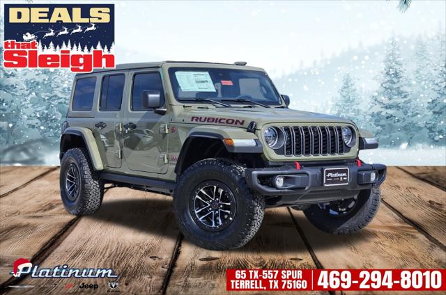 2025 Jeep Wrangler WRANGLER 4-DOOR RUBICON X