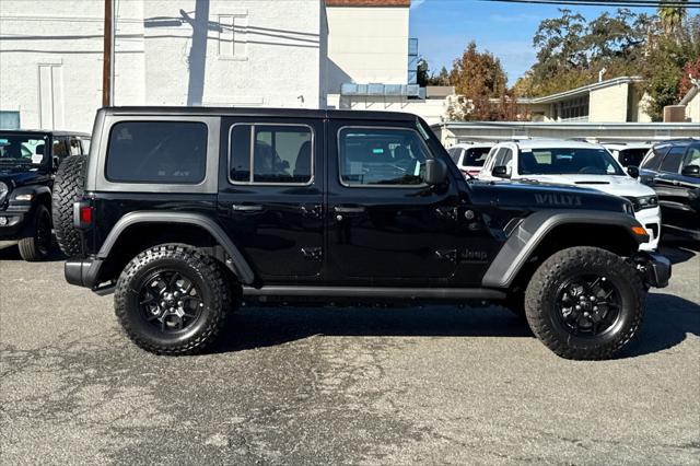 2025 Jeep Wrangler WRANGLER 4-DOOR WILLYS 2025 Jeep Wrangler WRANGLER 4-DOOR WILLYS