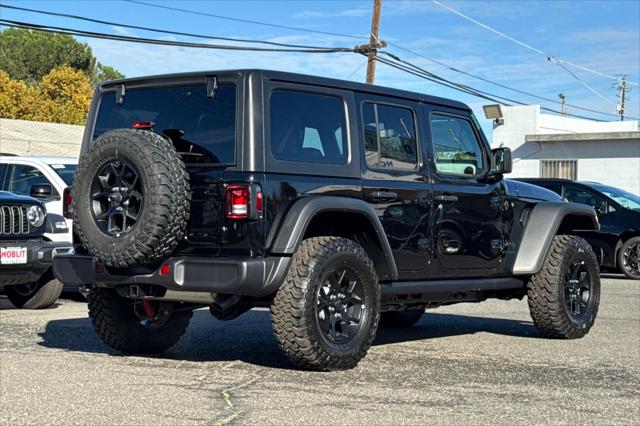 2025 Jeep Wrangler WRANGLER 4-DOOR WILLYS 2025 Jeep Wrangler WRANGLER 4-DOOR WILLYS