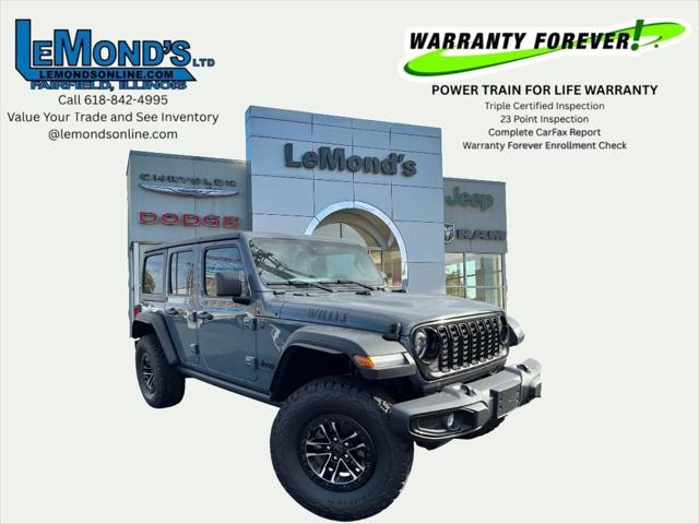 2025 Jeep Wrangler WRANGLER 4-DOOR WILLYS