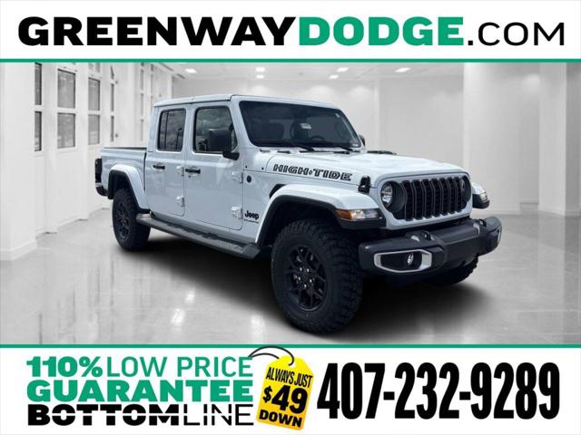 2025 Jeep Gladiator GLADIATOR HIGH TIDE 4X4 2025 Jeep Gladiator GLADIATOR HIGH TIDE 4X4