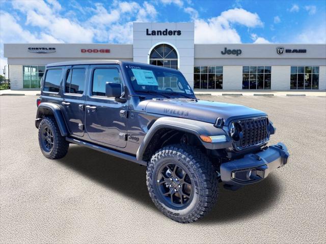 2025 Jeep Wrangler WRANGLER 4-DOOR WILLYS 2025 Jeep Wrangler WRANGLER 4-DOOR WILLYS