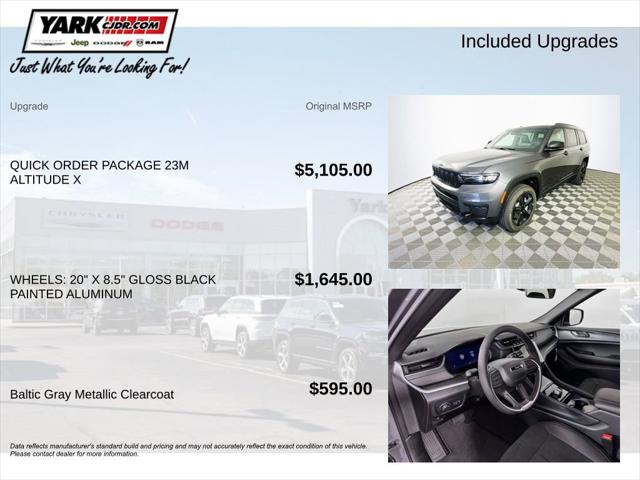 2025 Jeep Grand Cherokee GRAND CHEROKEE L ALTITUDE X 4X4