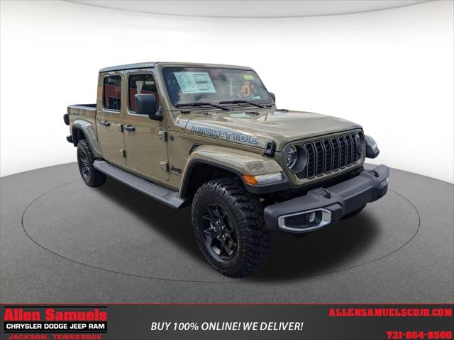 2025 Jeep Gladiator GLADIATOR HIGH TIDE 4X4 2025 Jeep Gladiator GLADIATOR HIGH TIDE 4X4