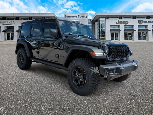 2025 Jeep Wrangler WRANGLER 4-DOOR WILLYS 2025 Jeep Wrangler WRANGLER 4-DOOR WILLYS