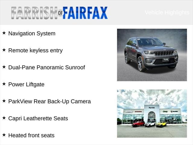 2025 Jeep Grand Cherokee GRAND CHEROKEE LIMITED 4X4