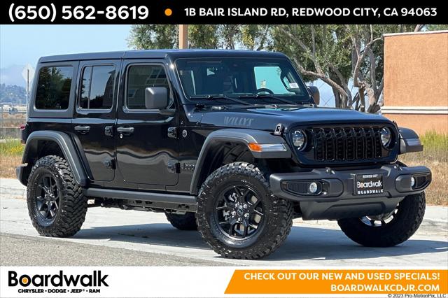 2025 Jeep Wrangler WRANGLER 4-DOOR WILLYS 2025 Jeep Wrangler WRANGLER 4-DOOR WILLYS