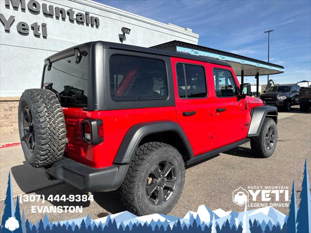 2020 Jeep Wrangler Unlimited Willys 4X4 2020 Jeep Wrangler Unlimited Willys 4X4