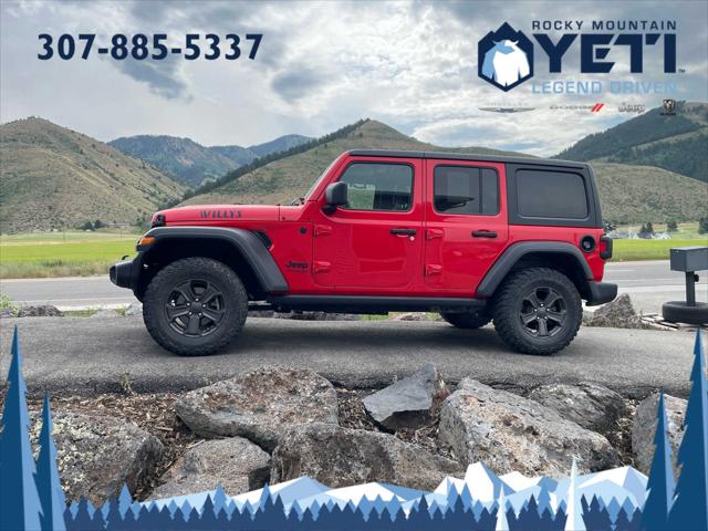 2020 Jeep Wrangler Unlimited Willys 4X4 2020 Jeep Wrangler Unlimited Willys 4X4