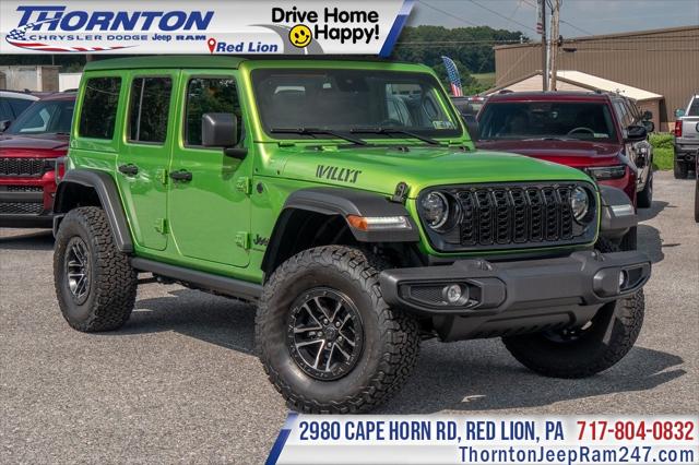 2025 Jeep Wrangler WRANGLER 4-DOOR WILLYS 2025 Jeep Wrangler WRANGLER 4-DOOR WILLYS