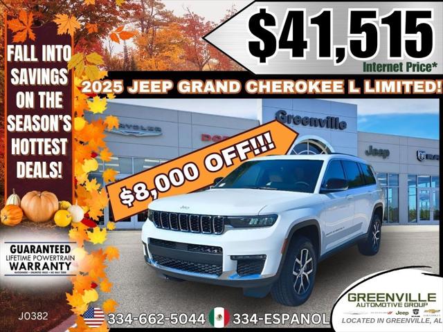 2025 Jeep Grand Cherokee GRAND CHEROKEE L LIMITED 4X2 2025 Jeep Grand Cherokee GRAND CHEROKEE L LIMITED 4X2