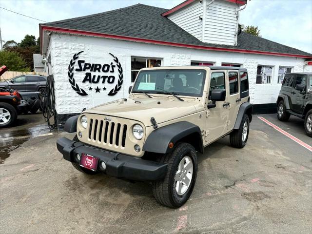 2016 Jeep Wrangler Unlimited Sport for sale in Peabody, MA