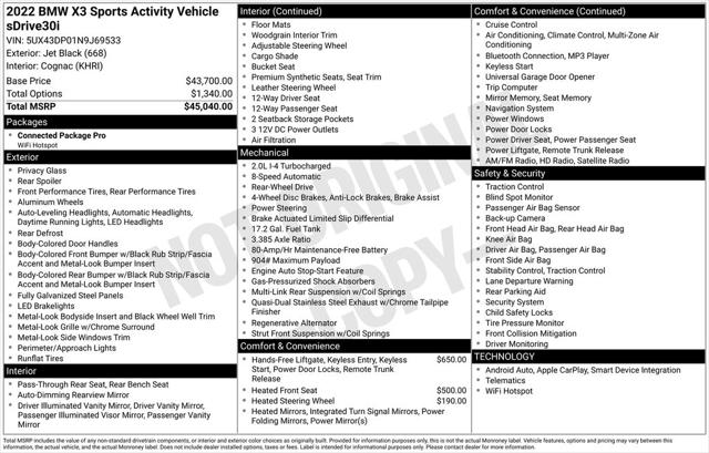 Used 2022 BMW X3 For Sale in Tuscumbia, AL