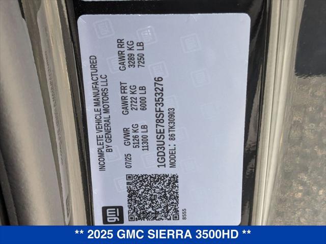 2025 GMC Sierra 3500HD 4WD Double Cab Long Bed Pro
