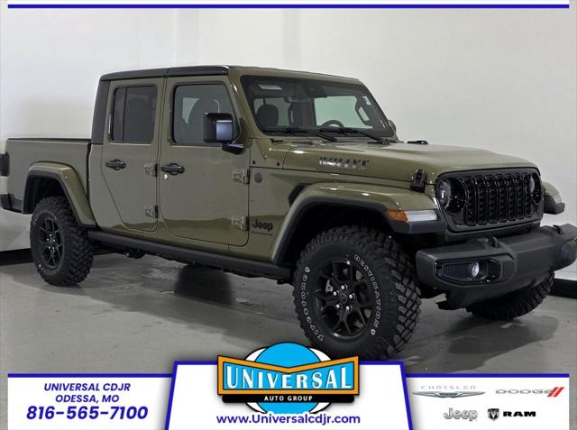 2025 Jeep Gladiator GLADIATOR WILLYS 4X4 2025 Jeep Gladiator GLADIATOR WILLYS 4X4