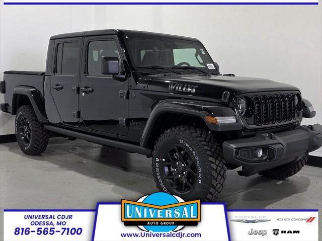 2025 Jeep Gladiator GLADIATOR WILLYS 4X4 2025 Jeep Gladiator GLADIATOR WILLYS 4X4