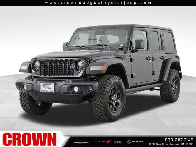 2025 Jeep Wrangler WRANGLER 4-DOOR WILLYS 2025 Jeep Wrangler WRANGLER 4-DOOR WILLYS