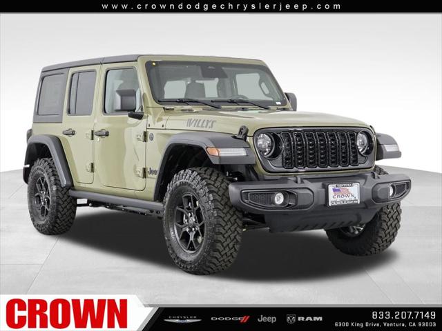 2025 Jeep Wrangler WRANGLER 4-DOOR WILLYS 2025 Jeep Wrangler WRANGLER 4-DOOR WILLYS
