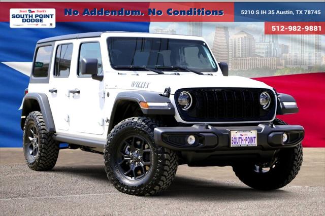 2025 Jeep Wrangler WRANGLER 4-DOOR WILLYS 2025 Jeep Wrangler WRANGLER 4-DOOR WILLYS