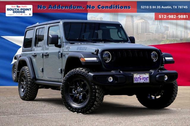 2025 Jeep Wrangler WRANGLER 4-DOOR WILLYS 2025 Jeep Wrangler WRANGLER 4-DOOR WILLYS
