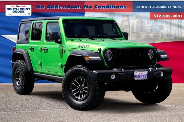 2025 Jeep Wrangler WRANGLER 4-DOOR WILLYS 2025 Jeep Wrangler WRANGLER 4-DOOR WILLYS
