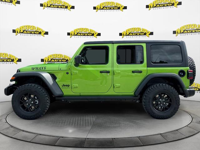 2025 Jeep Wrangler WRANGLER 4-DOOR WILLYS 2025 Jeep Wrangler WRANGLER 4-DOOR WILLYS