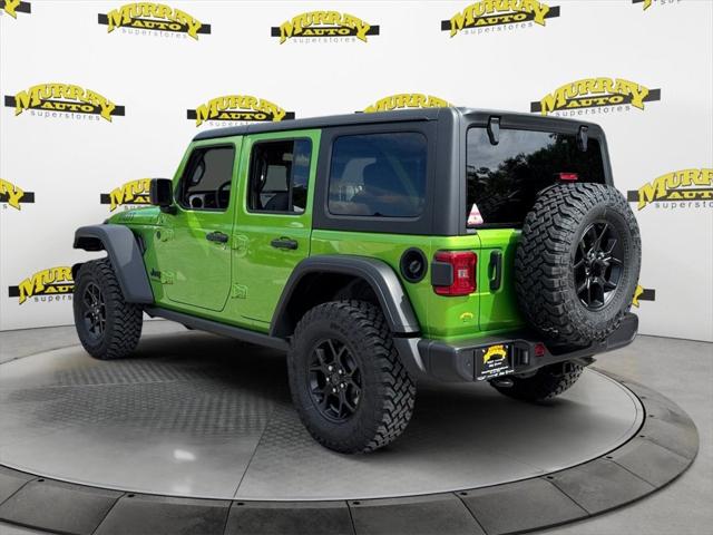 2025 Jeep Wrangler WRANGLER 4-DOOR WILLYS 2025 Jeep Wrangler WRANGLER 4-DOOR WILLYS