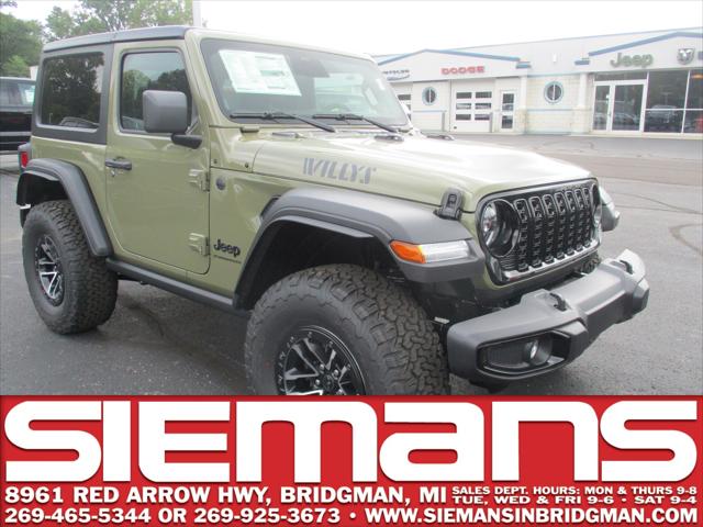 2025 Jeep Wrangler WRANGLER 2-DOOR WILLYS 2025 Jeep Wrangler WRANGLER 2-DOOR WILLYS