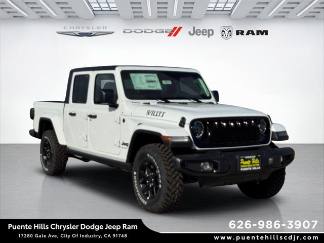 2025 Jeep Gladiator GLADIATOR WILLYS 4X4 2025 Jeep Gladiator GLADIATOR WILLYS 4X4