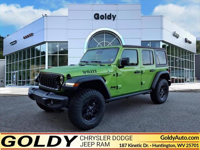 2025 Jeep Wrangler WRANGLER 4-DOOR WILLYS 2025 Jeep Wrangler WRANGLER 4-DOOR WILLYS