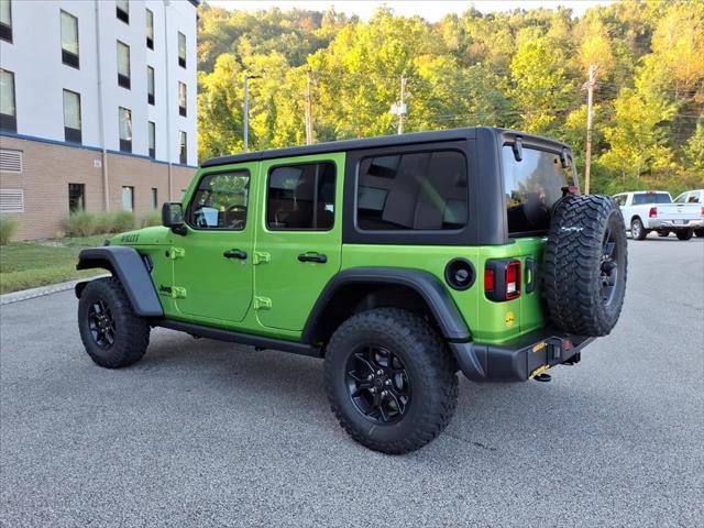 2025 Jeep Wrangler WRANGLER 4-DOOR WILLYS 2025 Jeep Wrangler WRANGLER 4-DOOR WILLYS