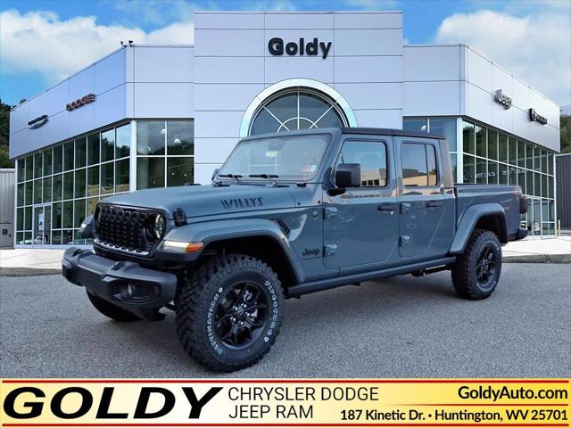 2025 Jeep Gladiator GLADIATOR WILLYS 4X4 2025 Jeep Gladiator GLADIATOR WILLYS 4X4