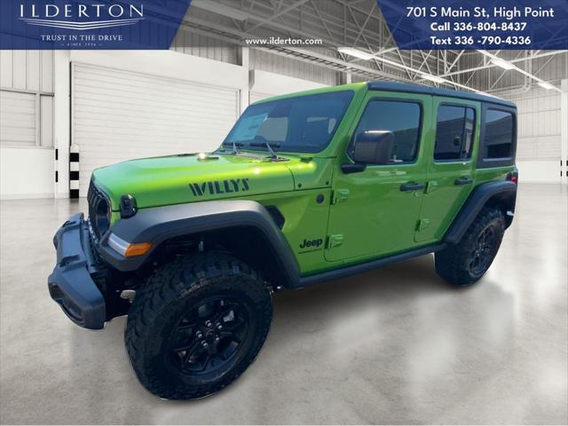 2025 Jeep Wrangler WRANGLER 4-DOOR WILLYS 2025 Jeep Wrangler WRANGLER 4-DOOR WILLYS