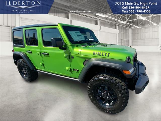 2025 Jeep Wrangler WRANGLER 4-DOOR WILLYS 2025 Jeep Wrangler WRANGLER 4-DOOR WILLYS