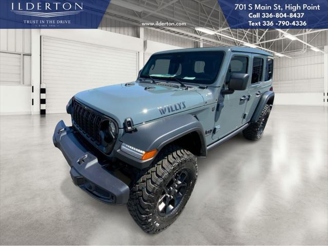 2025 Jeep Wrangler WRANGLER 4-DOOR WILLYS 2025 Jeep Wrangler WRANGLER 4-DOOR WILLYS