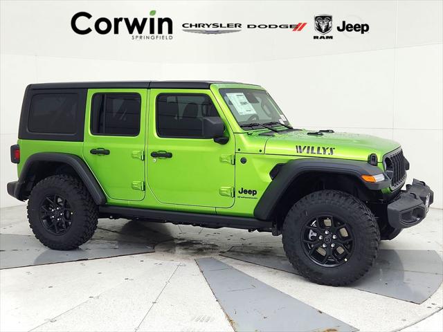 2025 Jeep Wrangler WRANGLER 4-DOOR WILLYS 2025 Jeep Wrangler WRANGLER 4-DOOR WILLYS