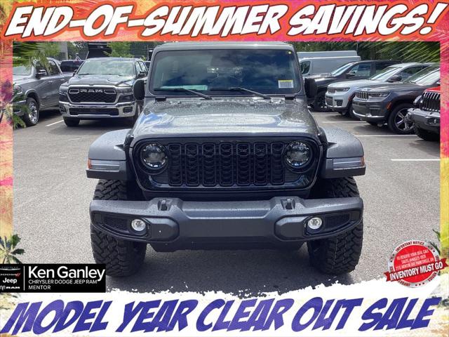 2025 Jeep Wrangler WRANGLER 4-DOOR WILLYS 2025 Jeep Wrangler WRANGLER 4-DOOR WILLYS