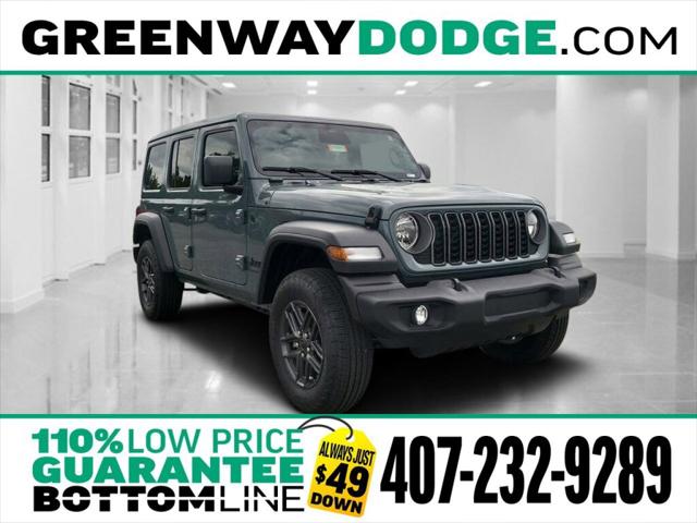 2025 Jeep Wrangler WRANGLER 4-DOOR SPORT S 2025 Jeep Wrangler WRANGLER 4-DOOR SPORT S